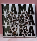 MAMA with leopard bow